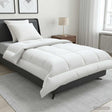 Vidaxl dekbed en kussen set 3 st 140x220 cm zomer 200 gsm wol wit