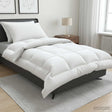 Vidaxl dekbed en kussen set 3 st 155x220 cm winter 450 gsm wol wit