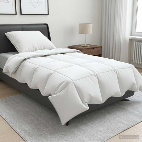 Vidaxl 90% ganzen dons dekbedset fulda 2 st 140 x 200 cm zomer 100 gsm