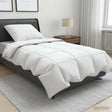 Vidaxl 90% ganzen dons dekbedset fulda 2 st 152 x 203 cm zomer 100 gsm