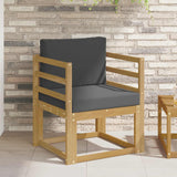 Vidaxl tuinbank polyester wit en anthraciet