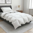 Vidaxl 90% ganzen dons dekbedset fulda 2 st 135 x 200 cm 210 gsm wit
