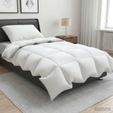 Vidaxl 90% ganzen dons dekbedset fulda 2 st 150 x 200 cm winter wit