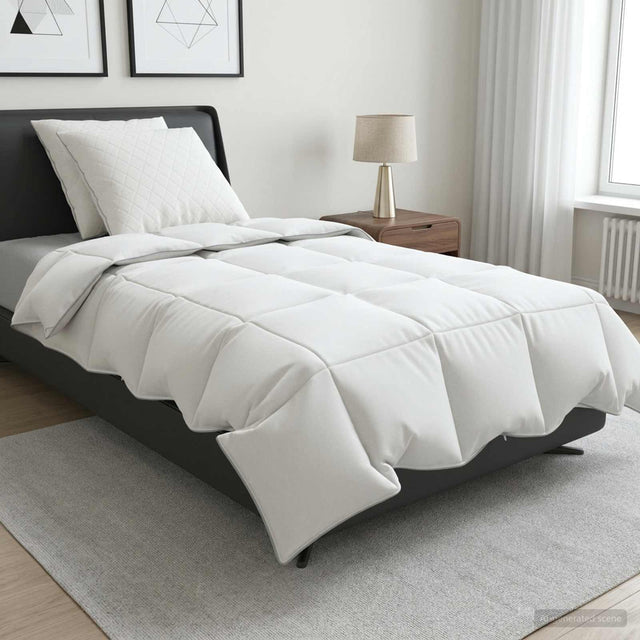 Vidaxl 90% ganzen dons dekbedset fulda 3 st 135 x 220 cm zomer 100 gsm