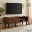 Vidaxl tv-meubel bilbao 114 x 40 x 45 cm donkerkaramel