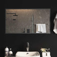 Vidaxl led badkamer spiegel transparant 90 x 50 cm gehard glas