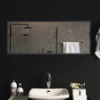 Vidaxl led badkamer spiegel transparant 100 x 40 cm gehard glas