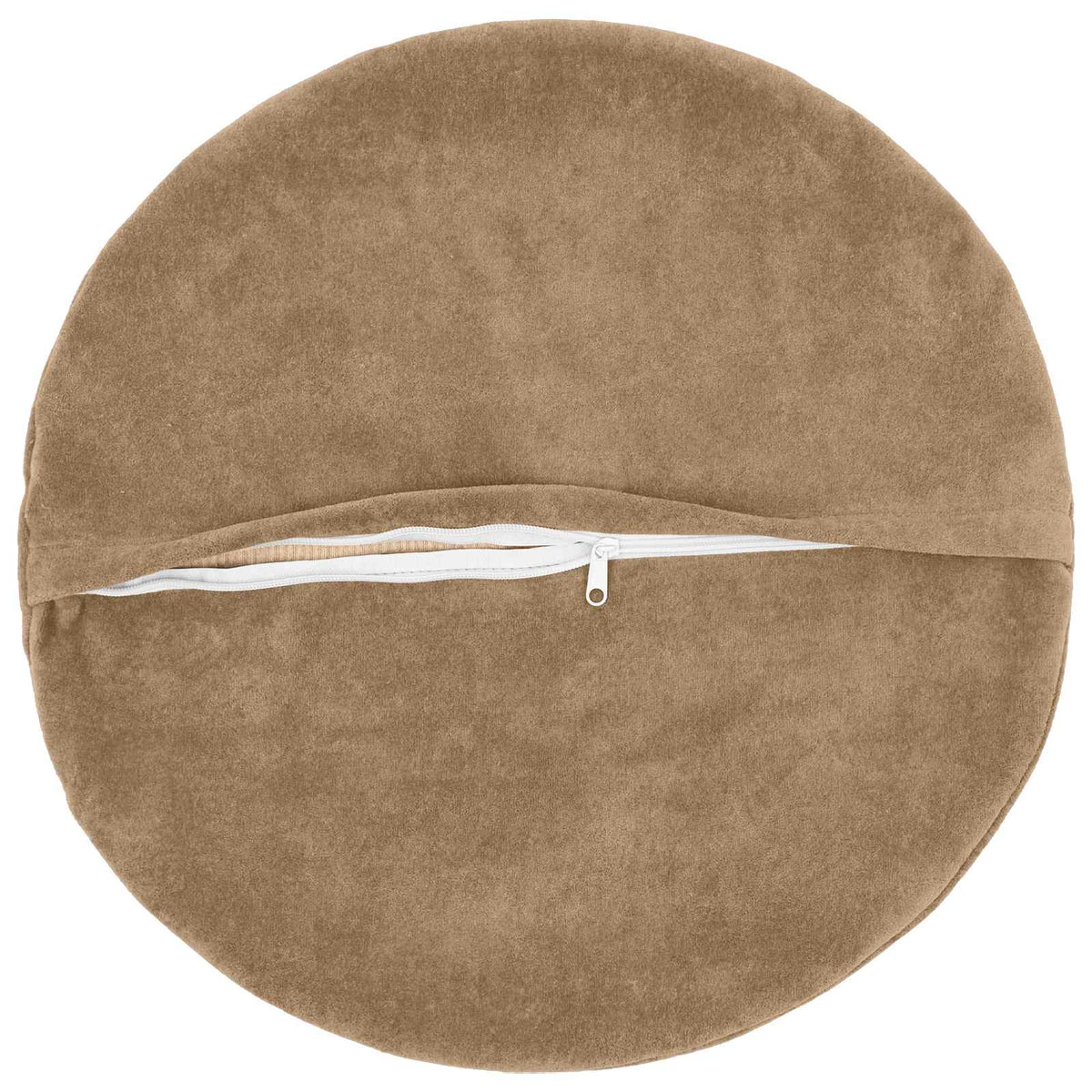 Vidaxl kussen met kussen heerlen 2 st taupe microfiber fleece