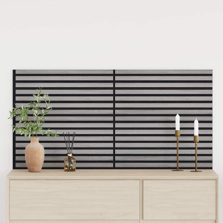Vidaxl wandpanelen 2 st 60,5 x 60 cm grijs