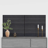 Vidaxl wandpanelen 2 st 60,5 x 60 cm antracietkleurig