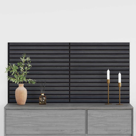 Vidaxl wandpanelen 2 st 60,5 x 60 cm antracietkleurig