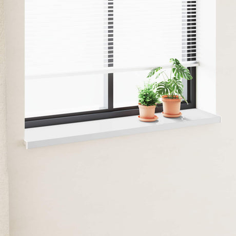 Vidaxl raamsokkel wit 160 x 35 x 4,5 cm pvc