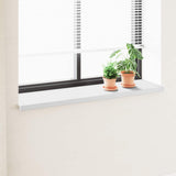 Vidaxl raamsokkel wit 160 x 40 x 4,5 cm pvc