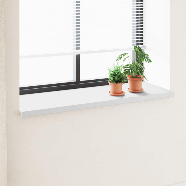 Vidaxl raamsokkel wit 120 x 50 x 4,5 cm pvc