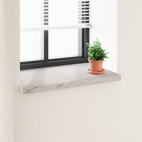 Vidaxl raamsokkel marmer textuur 80 x 50 x 4,5 cm pvc
