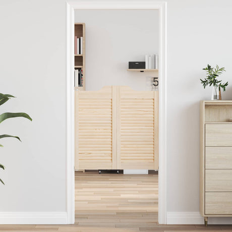 Vidaxl schuifdeuren 80 x 40 cm massief grenenhout naturel