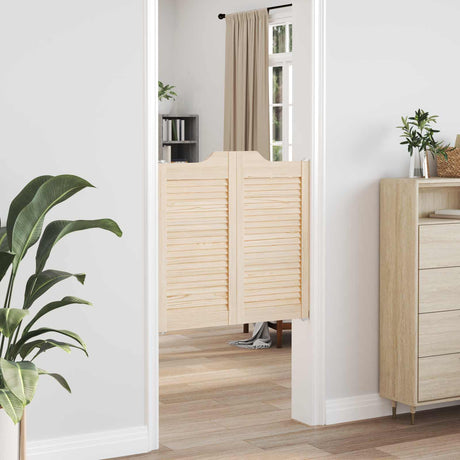Vidaxl schuifdeuren 2 st 80 x 40 cm massief grenenhout naturel