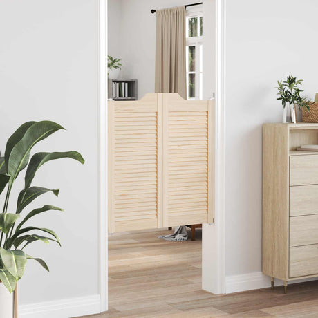 Vidaxl schuifdeuren 90 x 40 cm massief grenenhout naturel