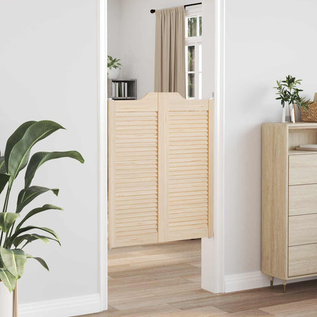Vidaxl schuifdeuren 100 x 40 cm massief grenenhout naturel