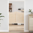 Vidaxl schuifdeuren 2 st 80 x 50 cm massief grenenhout naturel