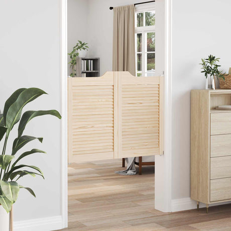 Vidaxl schuifdeuren 2 st 80 x 50 cm massief grenenhout naturel