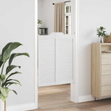 Vidaxl schuifdeuren 2 st 100 x 40 cm massief grenenhout wit