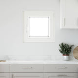 Vidaxl kleur binnenkant kelderraam wit risor 60 x 60 cm