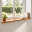 Vidaxl raamkozijnen 2 st licht bruin 110 x 25 x 2 cm