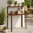 Vidaxl planttafel 80 x 50 x 104 cm weervast staal roestkleurig