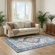 Vidaxl vloerkleed oriz meerkleurig 160 x 160 cm 100% polyester