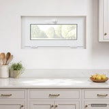 Vidaxl kleur binnenkant kelderraam wit risor 85 x 45 cm