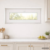 Vidaxl kleur binnenkant kelderraam wit risor 95 x 40 cm