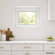 Vidaxl kleur binnenkant kelderraam wit risor 70 x 50 cm