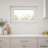 Vidaxl kleur binnenkant kelderraam wit risor 85 x 50 cm