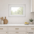 Vidaxl kleur binnenkant kelderraam wit risor 80 x 55 cm