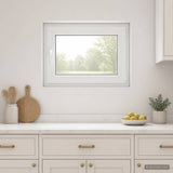Vidaxl kleur binnenkant kelderraam wit risor 80 x 55 cm