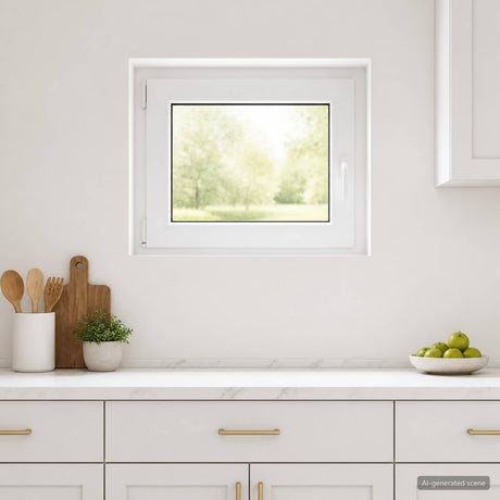 Vidaxl kleur binnenkant kelderraam wit risor 70 x 60 cm
