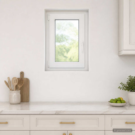 Vidaxl kleur binnenkant kelderraam wit risor 50 x 70 cm