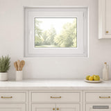 Vidaxl kleur binnenkant kelderraam wit risor 70 x 50 cm
