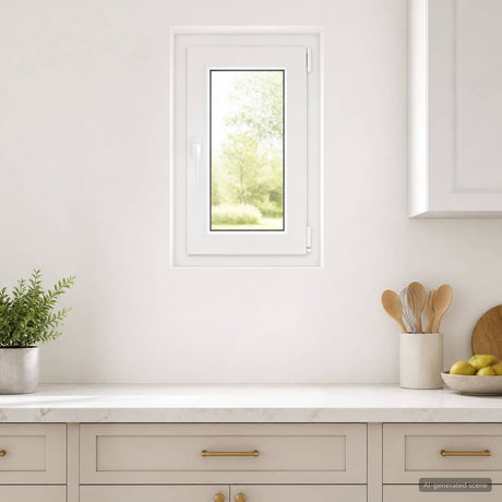Vidaxl kleur binnenkant kelderraam wit risor 40 x 80 cm