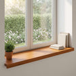 Vidaxl raamkozijnen 2 st bruin 70 x 30 x 2 cm massief eikenhout