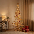 Vidaxl houten kerstboom kotka 180 cm massief grenenhout