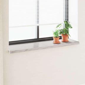 Vidaxl raamsokkel marmer text 160 x 45 x 4,5 cm pvc