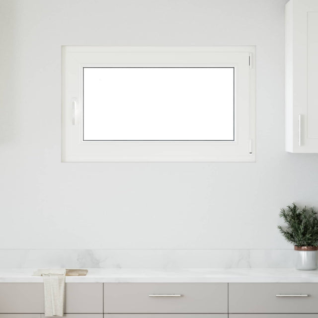 Vidaxl kleur binnenkant kelderraam wit risor 100 x 60 cm