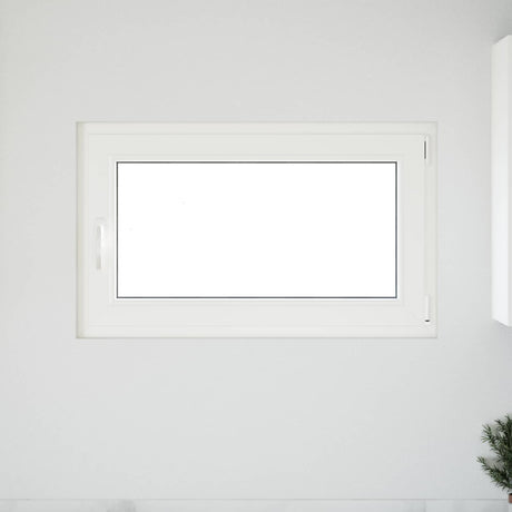 Vidaxl kleur binnenkant kelderraam wit risor 100 x 60 cm