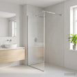 Vidaxl stabilisatiestang douchewand 70-120 cm voor 6 8 mm glas chroom
