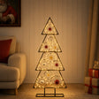 Vidaxl metalen kerstboom kuopio 90 cm staal zwart
