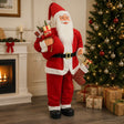 Vidaxl kerstman figuur rood 180 cm polyester