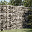 Vidaxl gabion met 3,5 mm draad en 5x5 cm gaas 50x10x150 cm