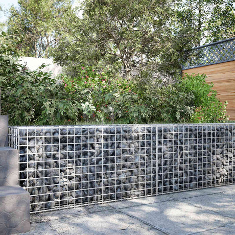 Vidaxl gabion met 3,5 mm draad en 5x5 cm gaas 50x20x50 cm